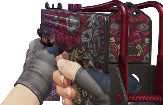 Preview image 3 of StatTrak™ MAC-10 | Saibā Oni (Battle-Scarred)