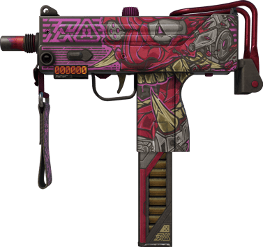 StatTrak™ MAC-10 | Saibā Oni (Battle-Scarred)