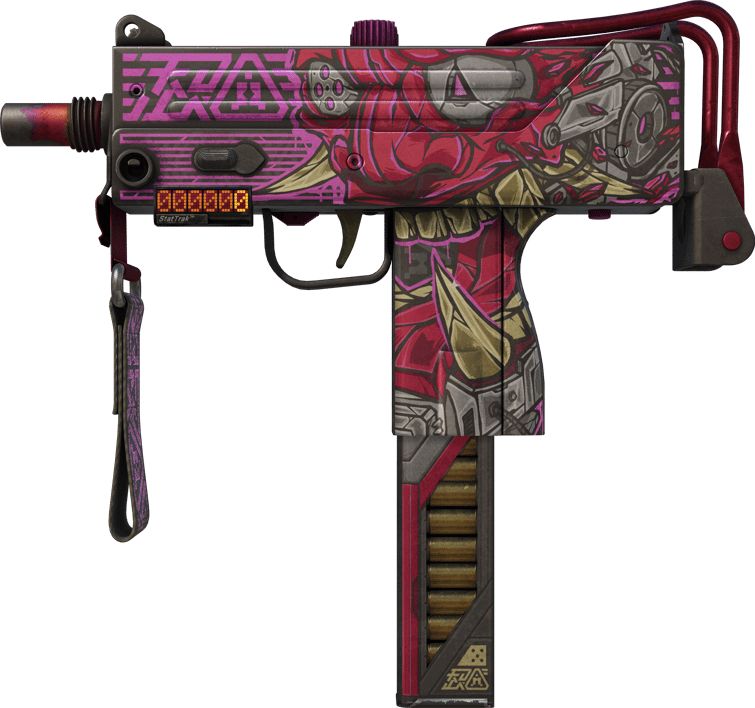 Preview image 1 of StatTrak™ MAC-10 | 赛博恶魔 (战痕累累)