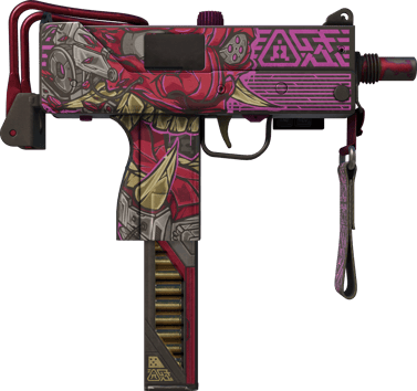 Preview image 2 of StatTrak™ MAC-10 | Saibā Oni (WW - Khá mòn)