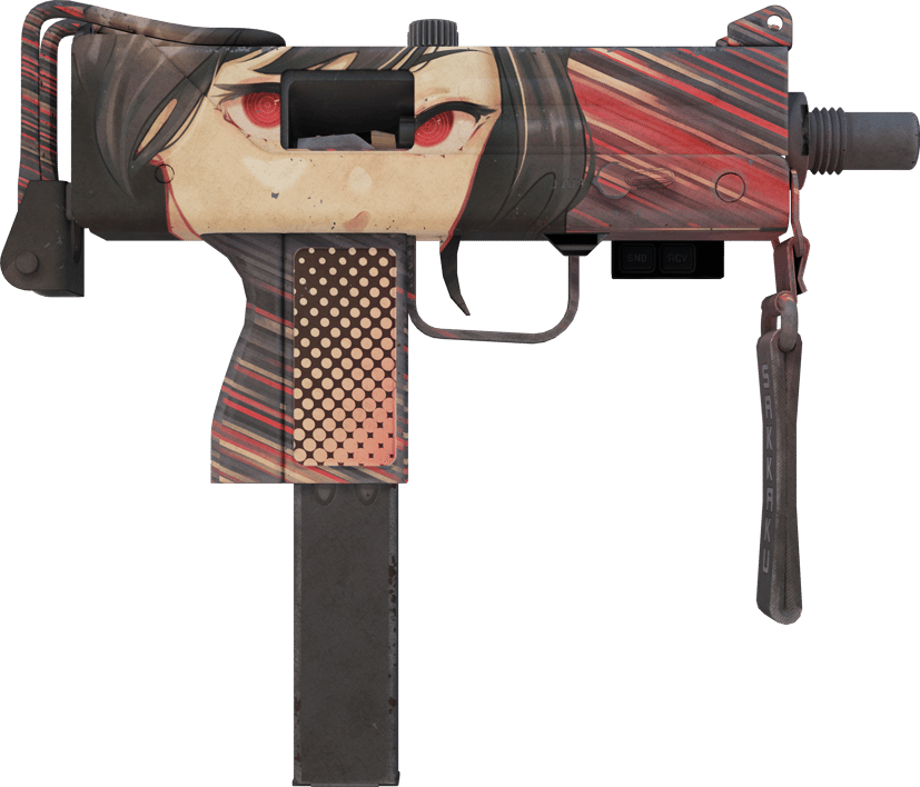 Preview image 2 of MAC-10 StatTrak™ | Sakkaku (Bastante desgastado)