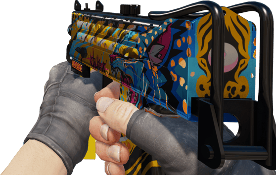 Preview image 3 of StatTrak™ MAC-10 | Stalker (Fabrikneu)