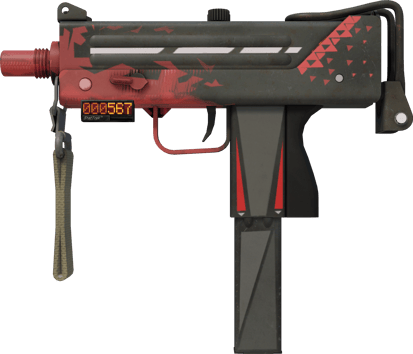 StatTrak™ MAC-10 | Fetzen (Fabrikneu)