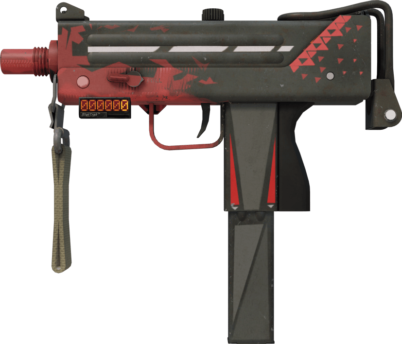 Preview image 1 of MAC-10 (StatTrak™) | Tatter (ผ่านการทดสอบภาคสนาม)