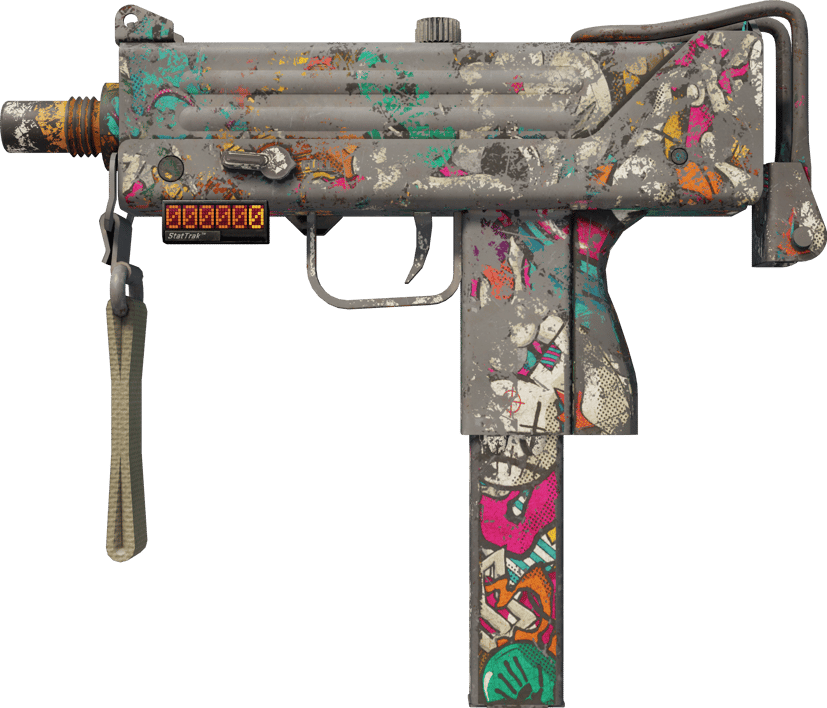 Preview image 1 of MAC-10（StatTrak™） | 玩具盒子 (战痕累累)