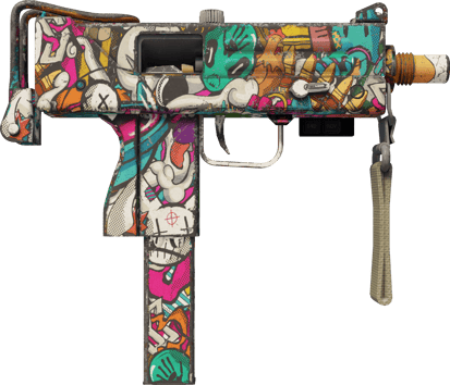Preview image 2 of MAC-10 (StatTrak™) | Toybox (Com Muito Uso)