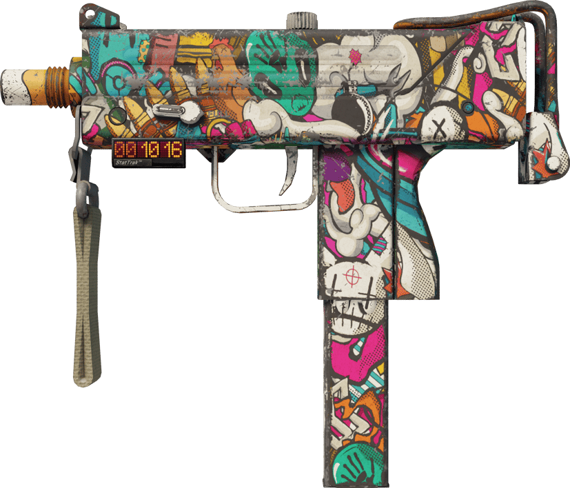 Preview image 1 of MAC-10 (StatTrak™) | Spielzeugkiste (Abgenutzt)