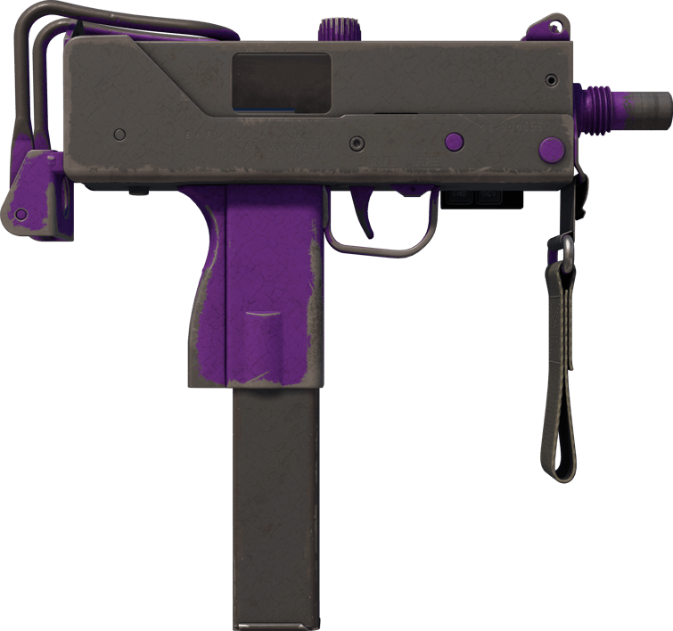 Preview image 2 of StatTrak™ MAC-10 | Ultraviolet (Marquée par les combats)