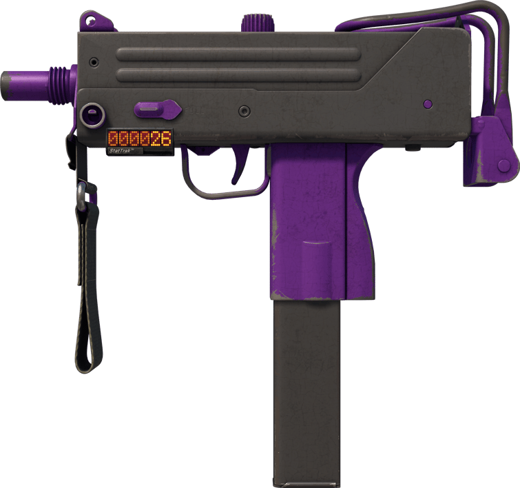 Preview image 1 of StatTrak™ MAC-10 | 자외선 (현장에서 쓰인)
