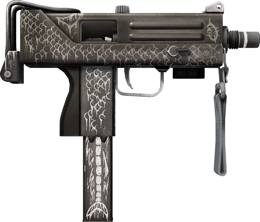 Preview image 2 of StatTrak™ MAC-10 | 白鮭 (戰場實測)