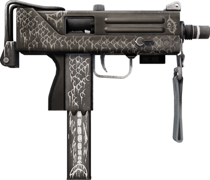 Preview image 2 of StatTrak™ MAC-10 | Whitefish (Minimal Wear)