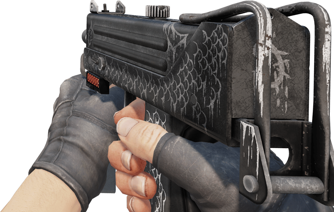 Preview image 3 of StatTrak™ MAC-10 | 白鮭 (重度磨損)