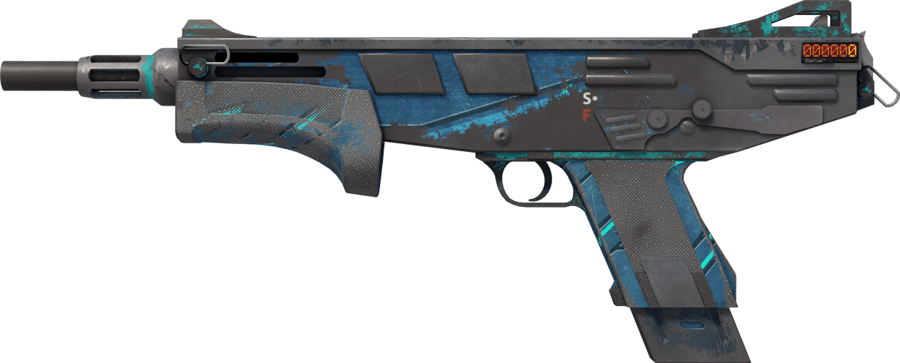 Preview image 1 of StatTrak™ MAG-7 | Cœur cobalt (Marquée par les combats)