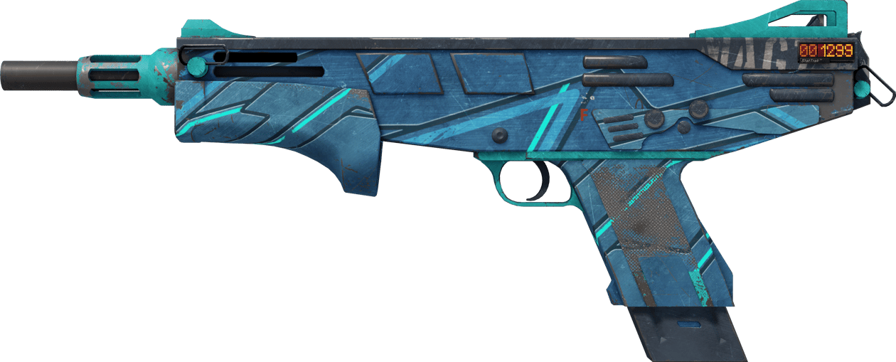 Preview image 1 of StatTrak™ MAG-7 | 钴核 (略有磨损)