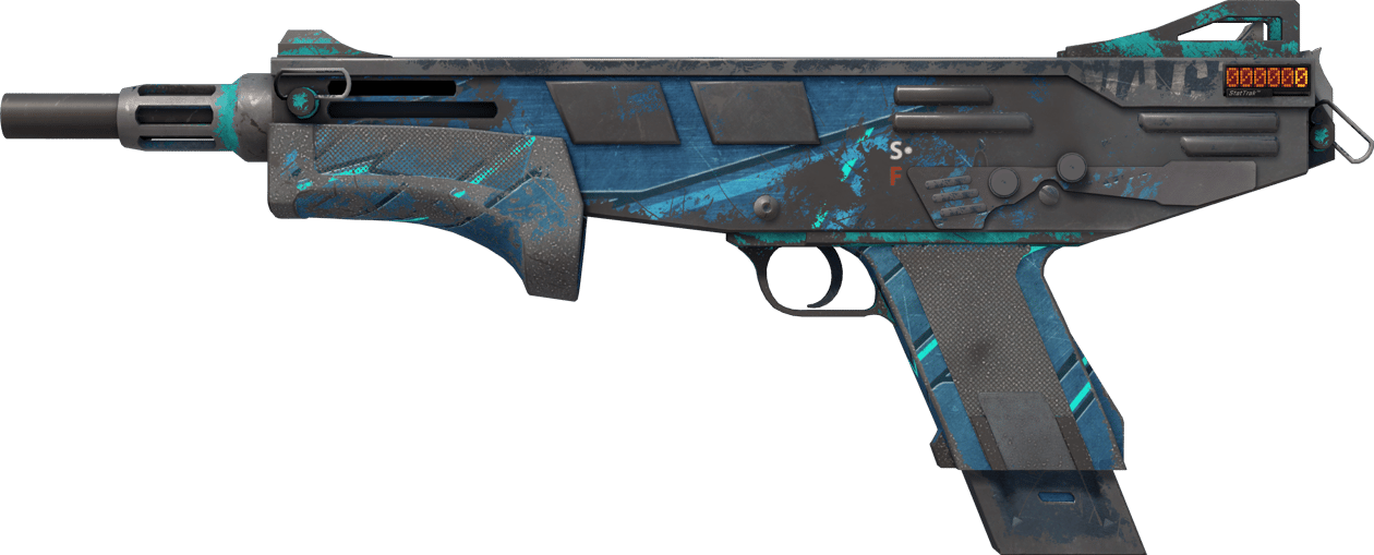 Preview image 1 of StatTrak™ MAG-7 | 钴核 (破损不堪)