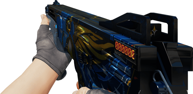 Preview image 3 of StatTrak™ MAG-7 | Justice (Factory New)