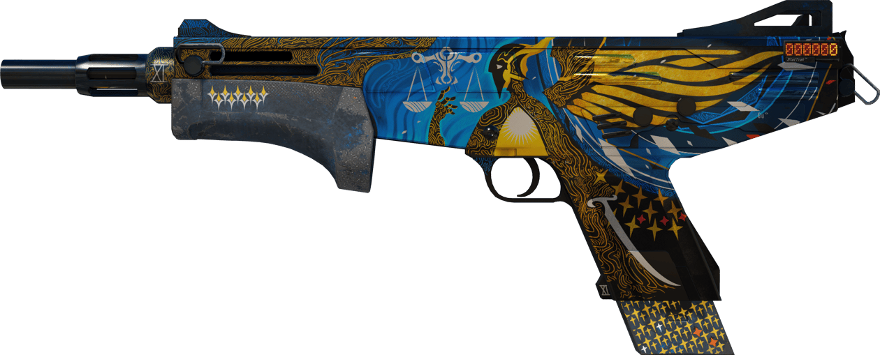 Preview image 1 of StatTrak™ MAG-7 | Justicia (Algo desgastado)