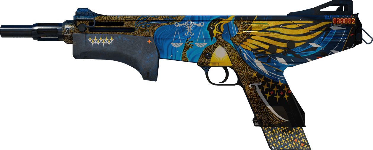 Preview image 1 of StatTrak™ MAG-7 | Justicia (Casi nuevo)