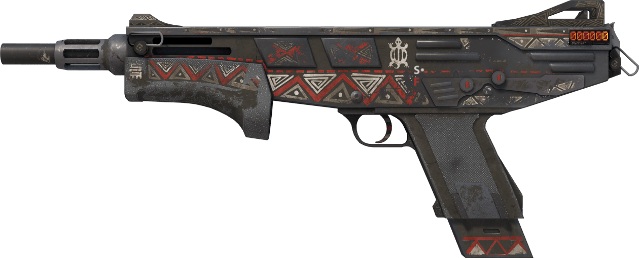 Preview image 1 of StatTrak™ MAG-7 | Petroglyph (WW - Khá mòn)