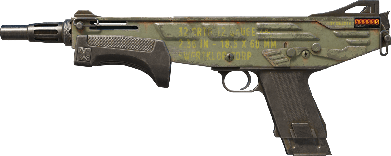Preview image 1 of StatTrak™ MAG-7 | Suministros (Bastante desgastado)