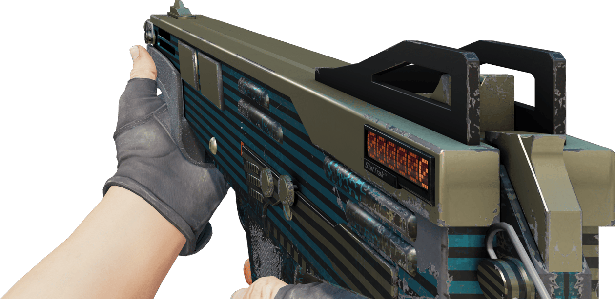 Preview image 3 of StatTrak™ MAG-7 | Sonar (Minimale Gebrauchsspuren)