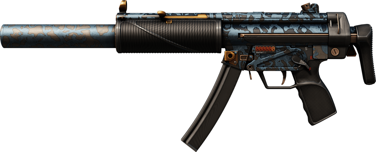 Preview image 1 of StatTrak™ MP5-SD | 鼻青脸肿 (崭新出厂)