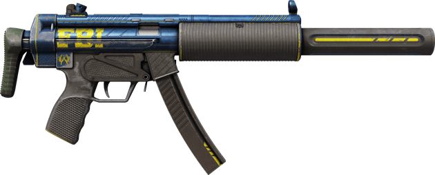 Preview image 2 of StatTrak™ MP5-SD | Agent (Gasto)