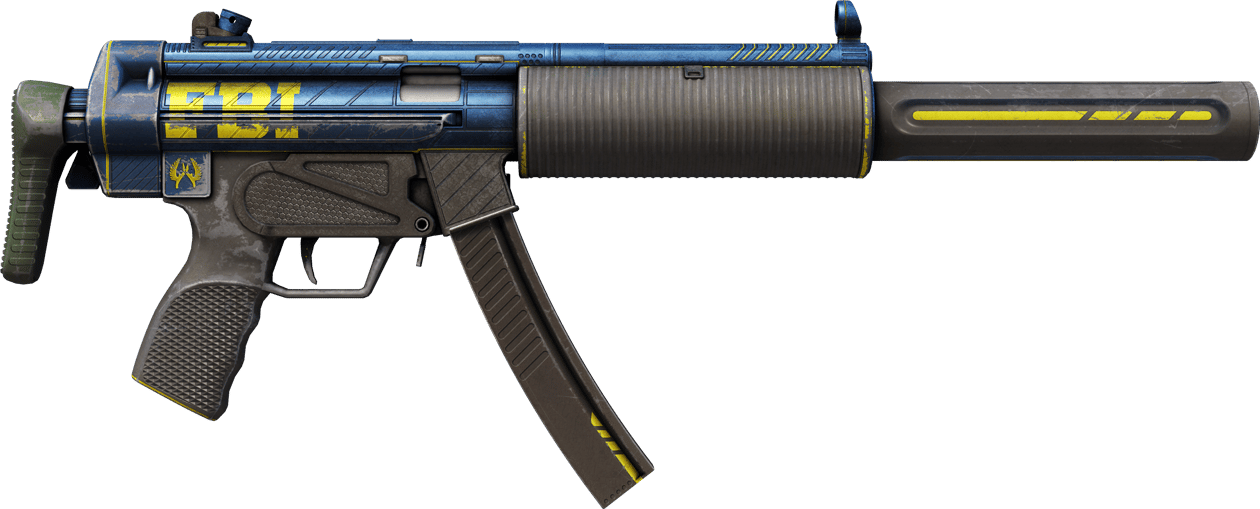 Preview image 2 of StatTrak™ MP5-SD | Agent (Segnato dalle battaglie)