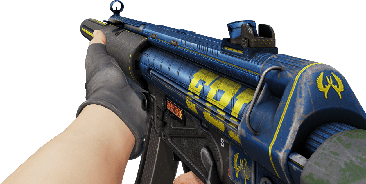 Preview image 3 of StatTrak™ MP5-SD | Agent (Segnato dalle battaglie)