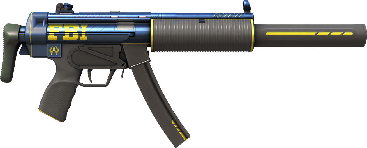 Preview image 2 of StatTrak™ MP5-SD | Agent (Nuovo di fabbrica)