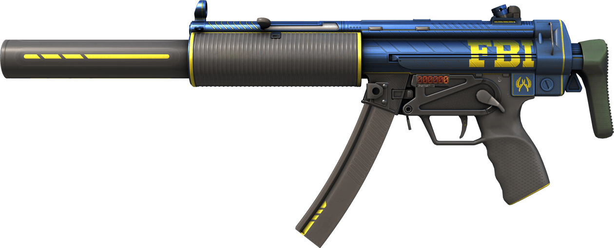 Preview image 1 of StatTrak™ MP5-SD | Agent (Nuovo di fabbrica)