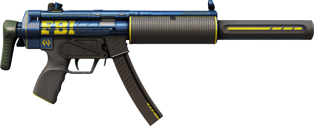 Preview image 2 of StatTrak™ MP5-SD | Agent (Testato sul campo)