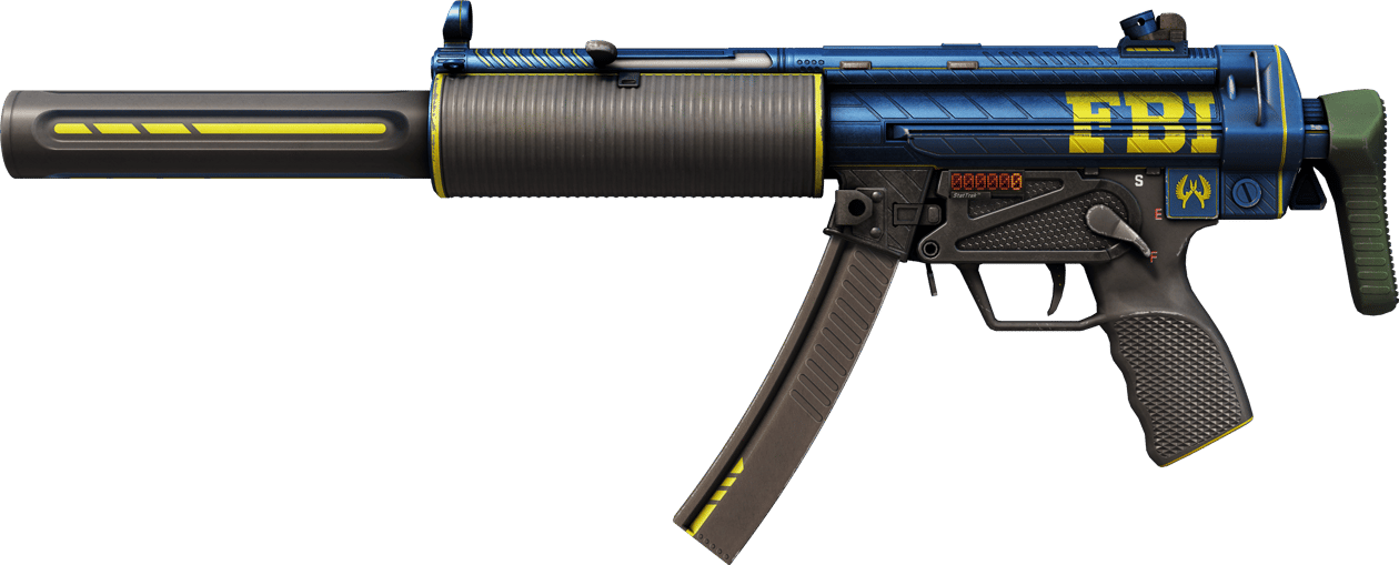 Preview image 1 of StatTrak™ MP5-SD | Agent (Testato sul campo)