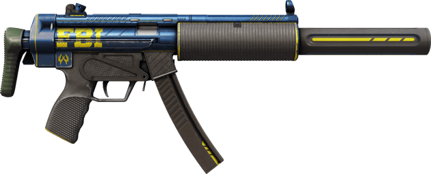 Preview image 2 of StatTrak™ MP5-SD | Agent (WW - Khá mòn)