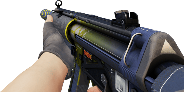 Preview image 3 of StatTrak™ MP5-SD | Condition Zero (Com Muito Uso)