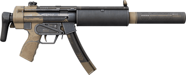 Preview image 2 of StatTrak™ MP5-SD | Desert Strike (BS - Mòn qua thực chiến)