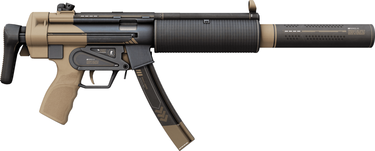 Preview image 2 of StatTrak™ MP5-SD | 沙漠追擊 (全新出廠)