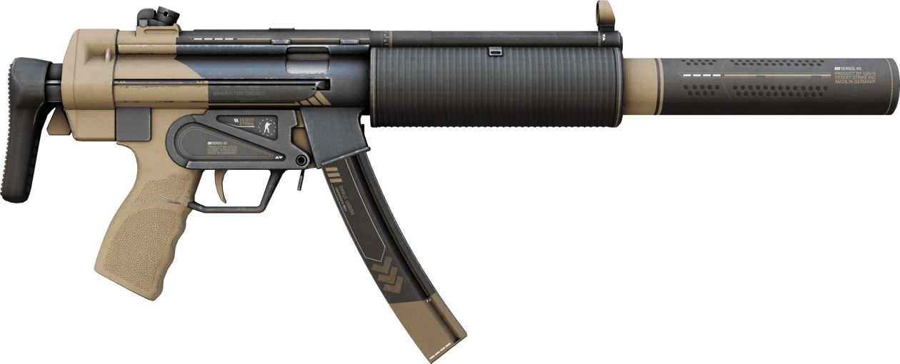 Preview image 2 of StatTrak™ MP5-SD | 沙漠追擊 (戰場實測)