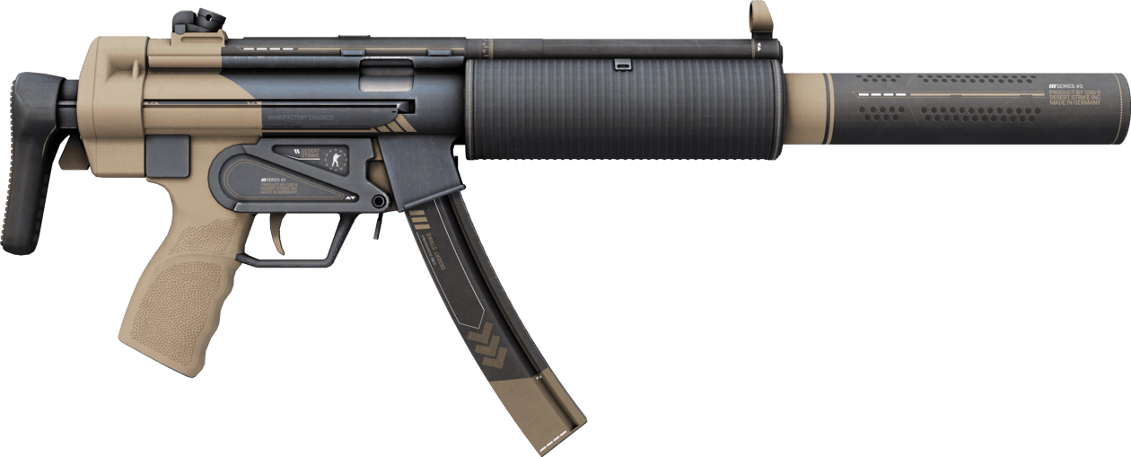 Preview image 2 of MP5-SD StatTrak™ | Golpe desértico (Casi nuevo)