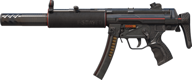 MP5-SD (StatTrak™) | Tập trung (BS - Mòn qua thực chiến)