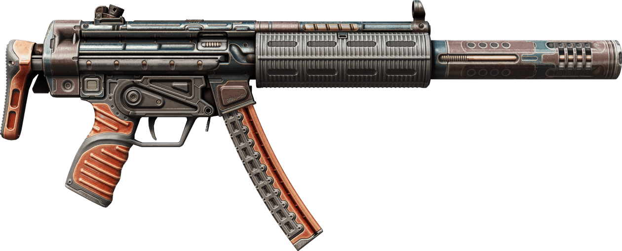 Preview image 2 of StatTrak™ MP5-SD | Gauss (Görevde Kullanılmış)