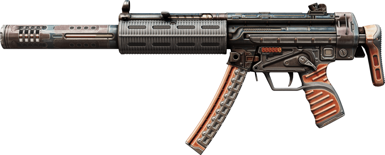 Preview image 1 of StatTrak™ MP5-SD | Gauss (Görevde Kullanılmış)