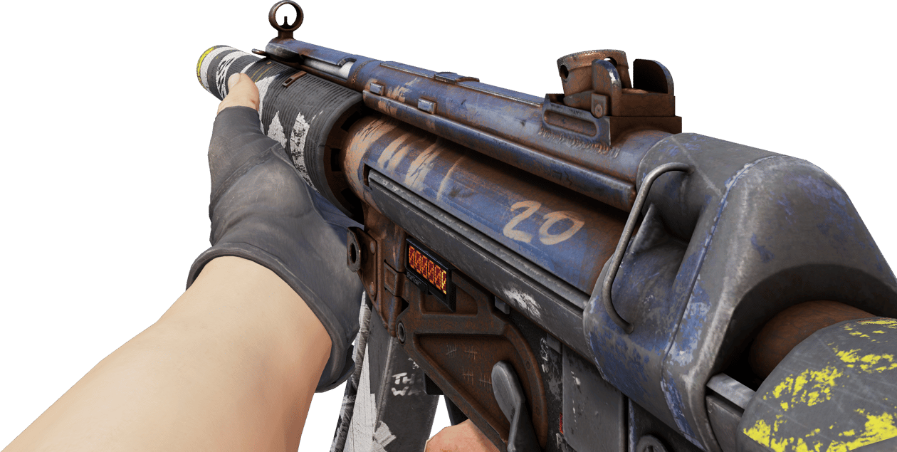 Preview image 3 of StatTrak™ MP5-SD | Kitbash (ถลอกปอกเปิกจากการรบ)