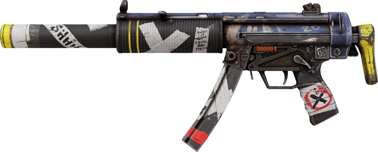 Preview image 1 of StatTrak™ MP5-SD | Kitbash (ผ่านการทดสอบภาคสนาม)