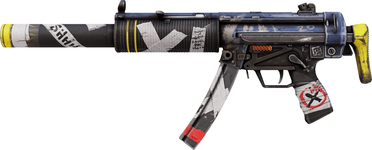 Preview image 1 of StatTrak™ MP5-SD | Kitbash (มีรอยถลอกเล็กน้อย)