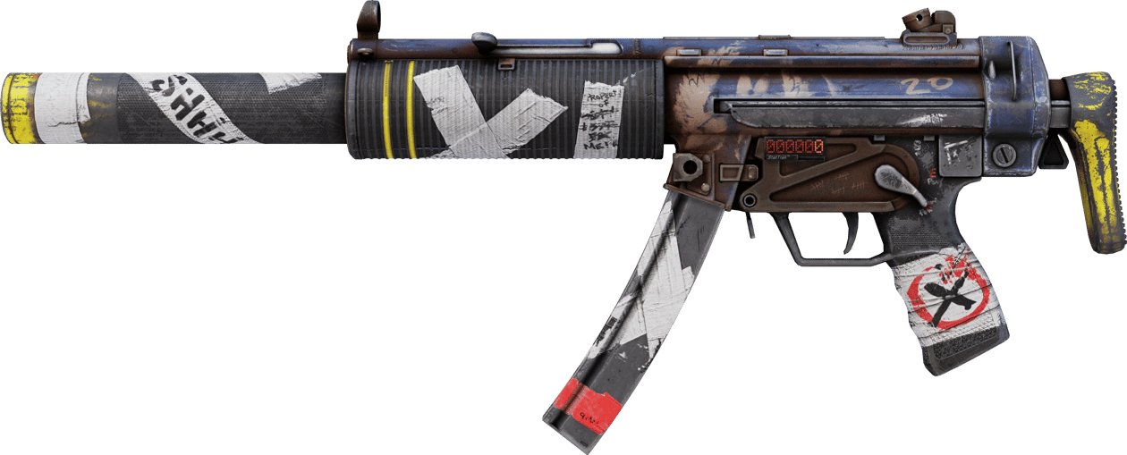 Preview image 1 of StatTrak™ MP5-SD | Kitbash (มีรอยถลอกอย่างมาก)