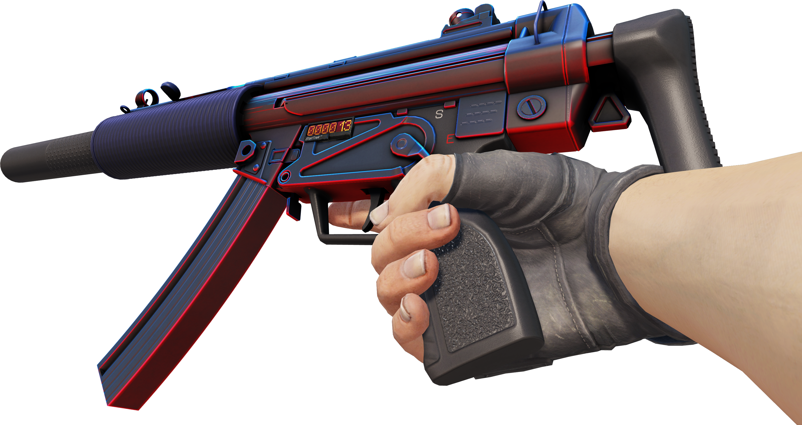 Preview image 3 of StatTrak™ MP5-SD | Liquidation (Factory New)