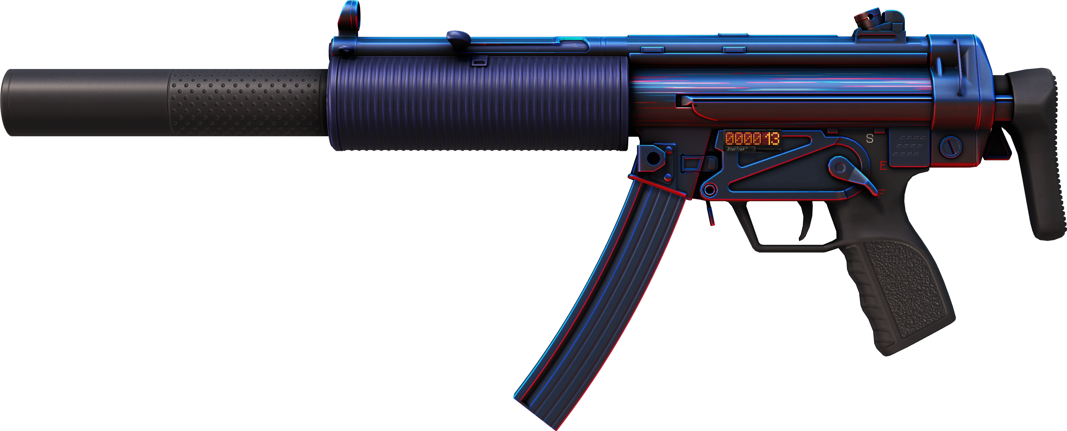 Preview image 1 of StatTrak™ MP5-SD | Liquidation (Factory New)
