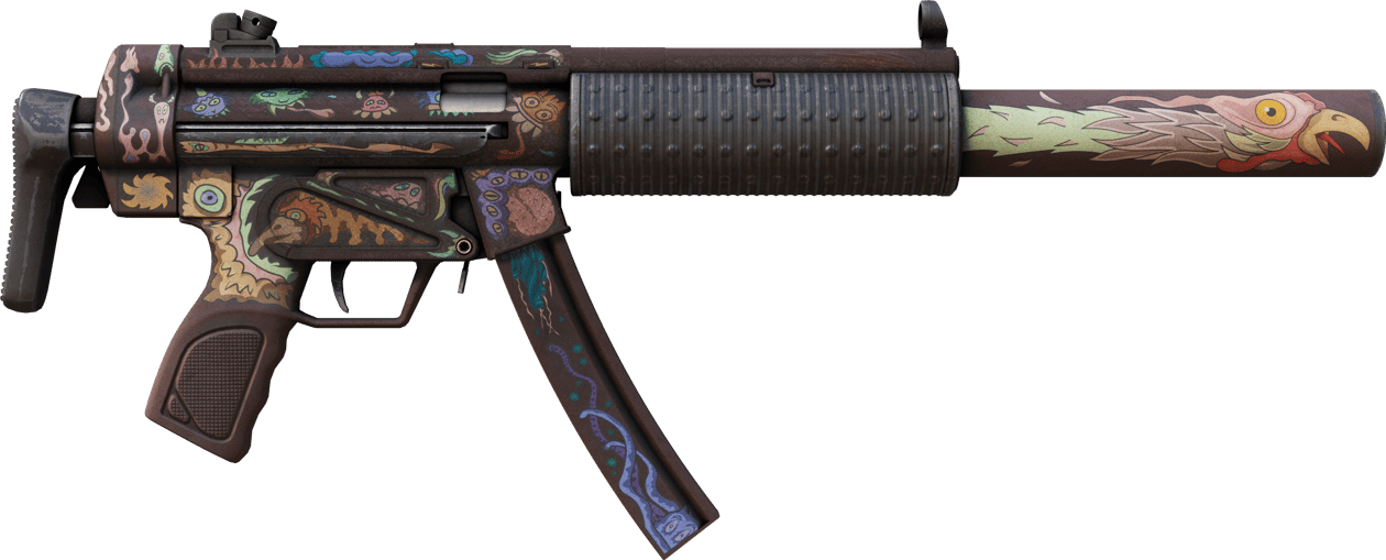 Preview image 2 of StatTrak™ MP5-SD | 初級術士 (戰痕累累)