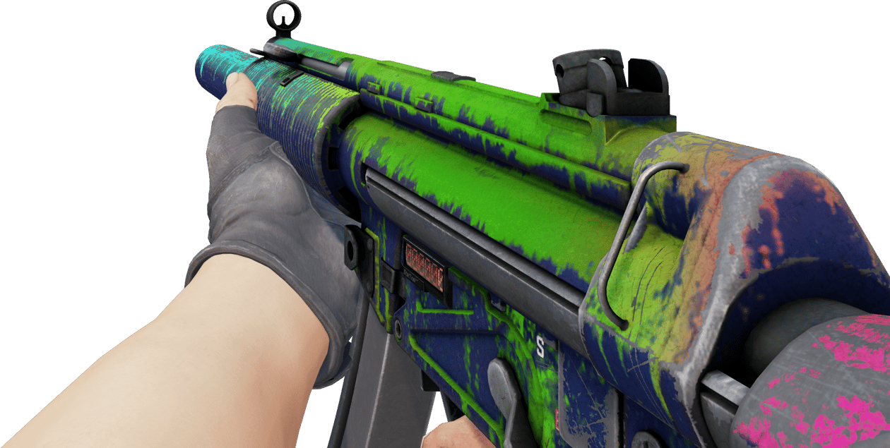 Preview image 3 of StatTrak™ MP5-SD | Phosphor (Gasto)